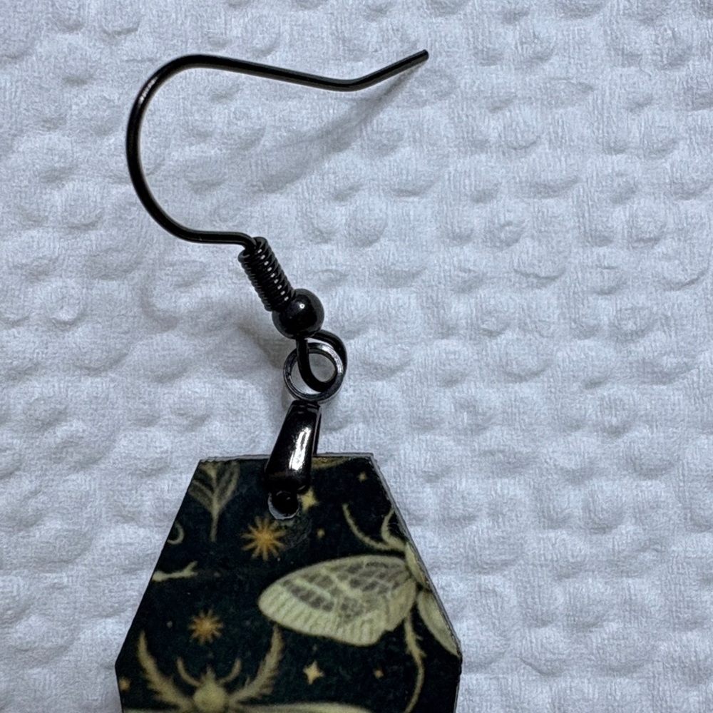 Moth earrings - Picture 5 of 7